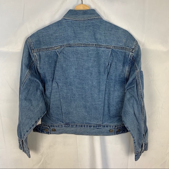 GAP oversized Dolman Denim Icon Jacket - Picture 6 of 9